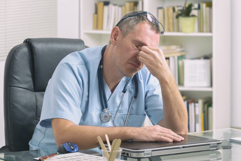 Psychological impact on ophthalmologists is higher due to COVID-19